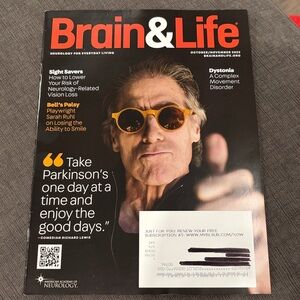 Brain & Life magazine - Oct/Nov 2023 - Richard Lewis - NEVER READ  health